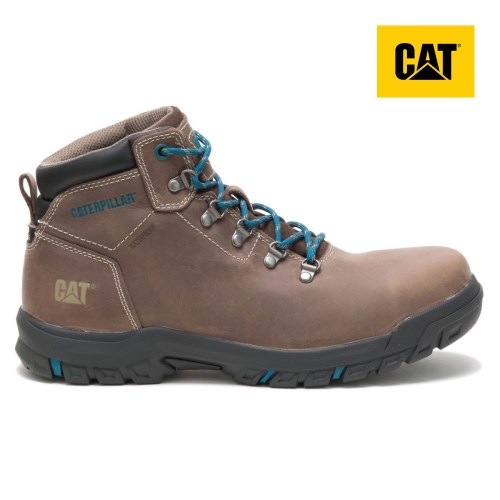 Caterpillar Mae Steel Toe Waterproof Werkschoenen Dames Bruin (PAXI.NL)